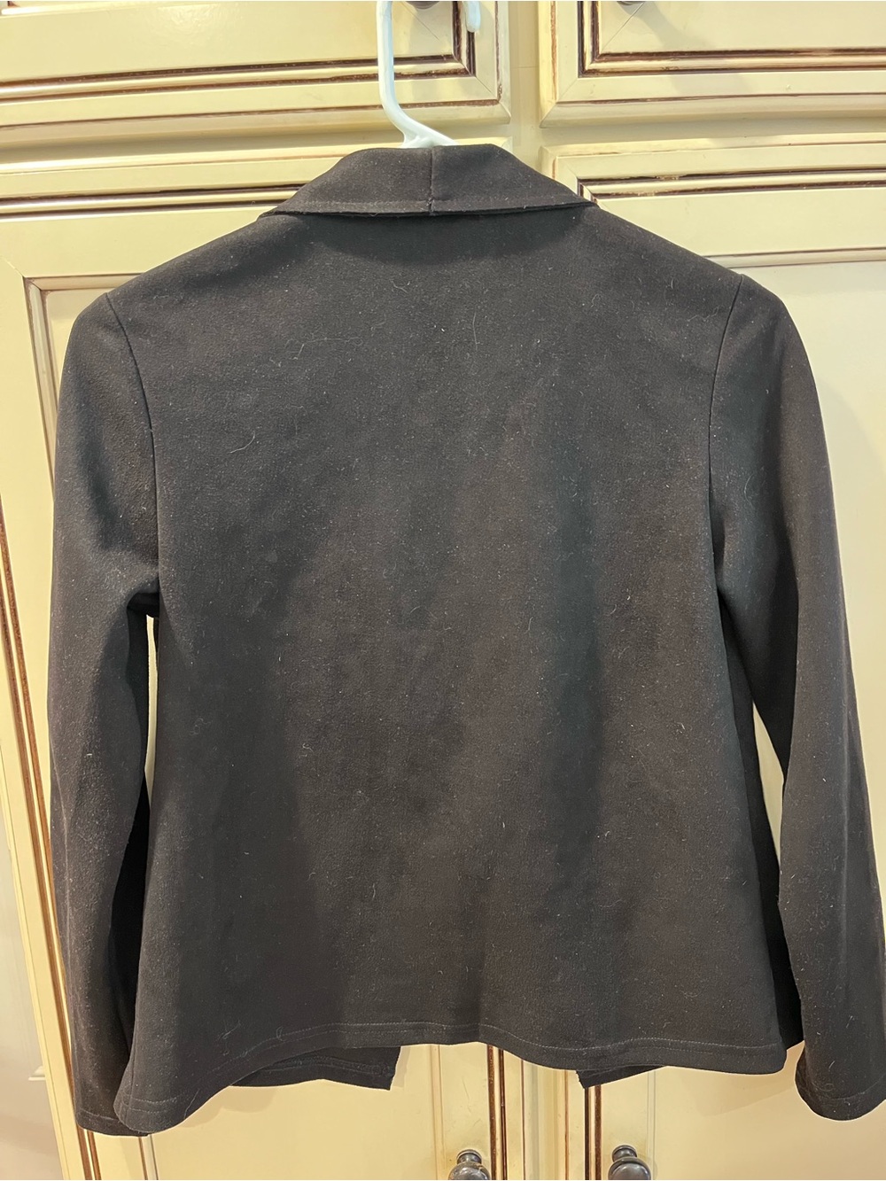 Women’s Black Lightweight Suede Jacket